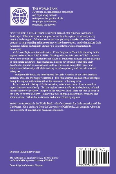 Crisis and Reform in Latin America