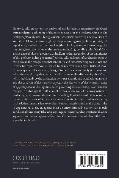 KANT'S TRANSCENDENTAL DEDUCTION P