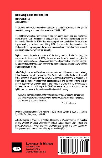 Cold War, Crisis and Conflict