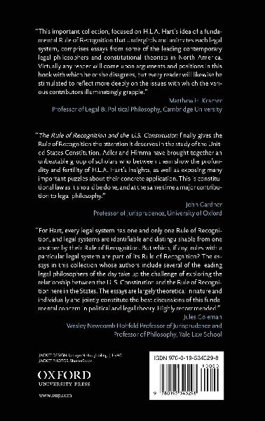 Rule of Recognition and the U.S. Constitution