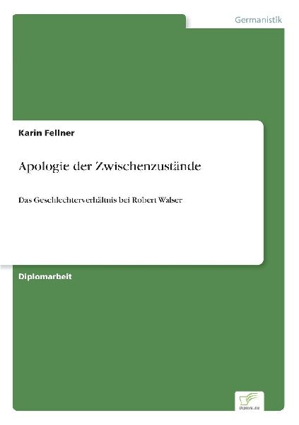 Apologie der Zwischenzustände