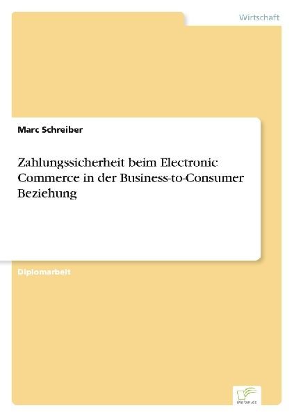 Zahlungssicherheit beim Electronic Commerce in der Business-to...