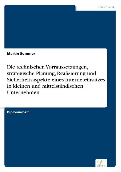 Die technischen Vorraussetzungen, strategische Planung, Realis...