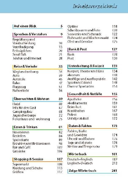 Sprachführer Englisch für die Reise