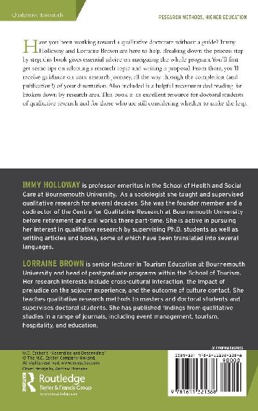 Essentials of a Qualitative Doctorate