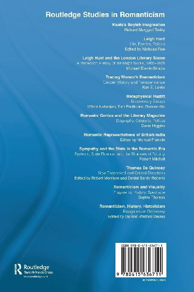 Romanticism, History, Historicism