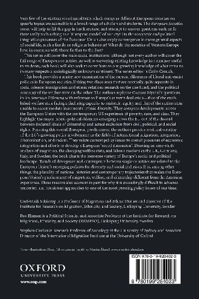 Migration, Citizenship, and the European Welfare State A European Dilemma
