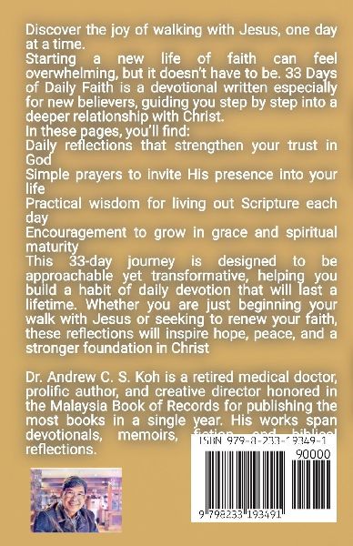 33 Days of Daily Faith