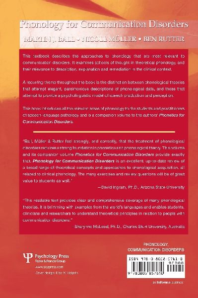 Phonology for Communication Disorders