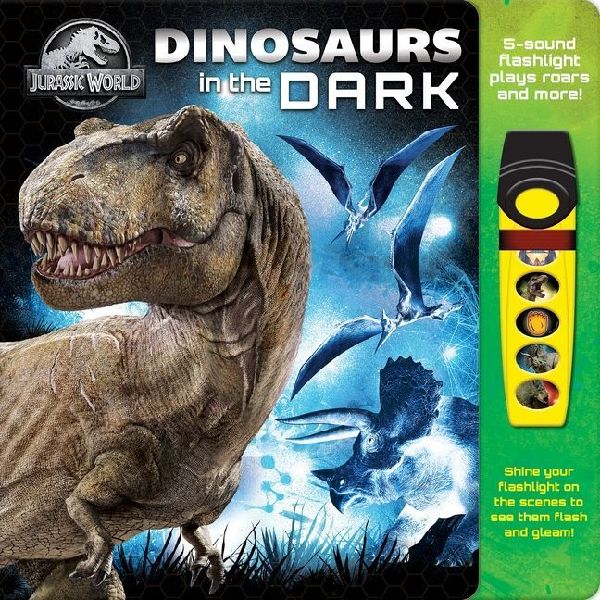 Jurassic World Dinosaurs In The Dark Glow Flashlight