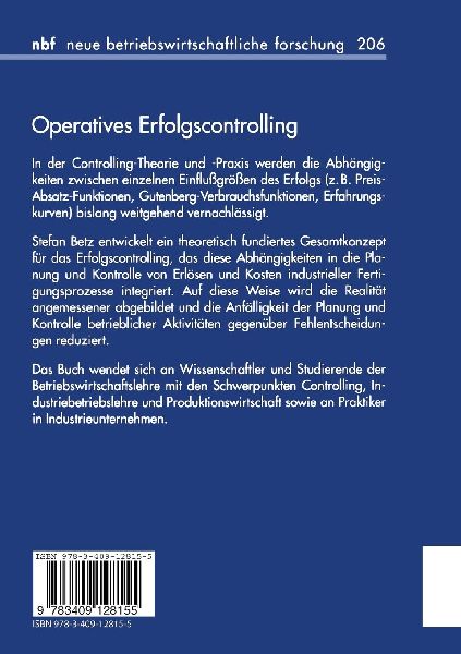 Operatives Erfolgscontrolling