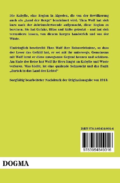Im Land des Lichts - Ein Streifzug durch Kabylie und Wüste