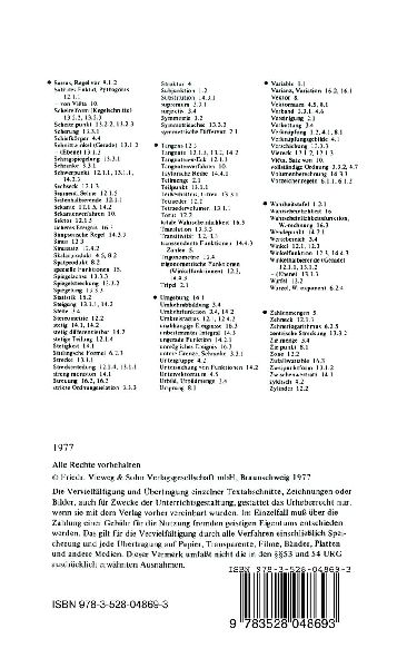 Mathematische Formelsammlung