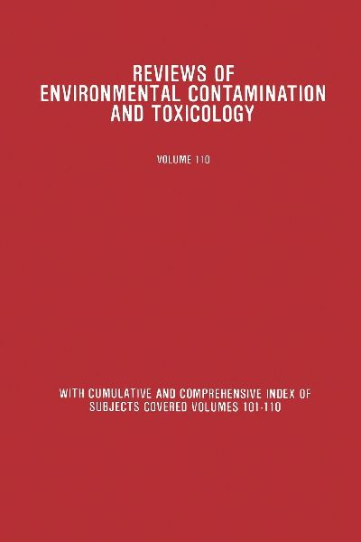 Reviews of Environmental Contamination and Toxicology