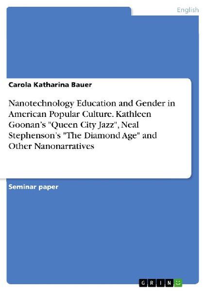 Nanotechnology Education and Gender in American Popular Cultur...