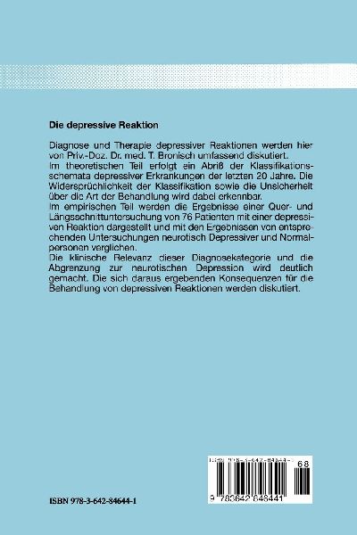 Die depressive Reaktion