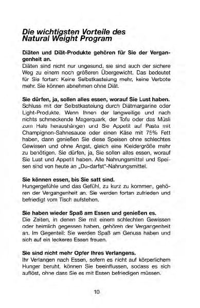 Abnehmen und dabei genießen