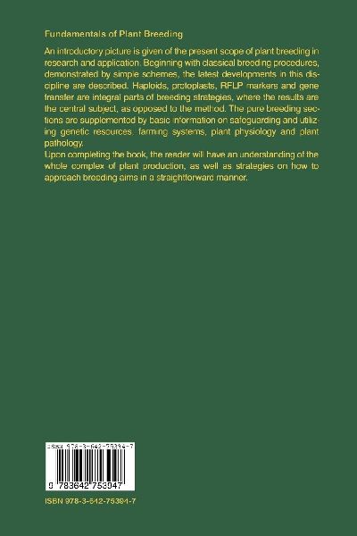 Fundamentals of Plant Breeding