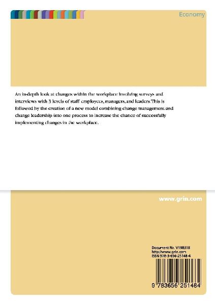 Leading successful changes in your business: Peakmake - A new model combining change management and change leadership
