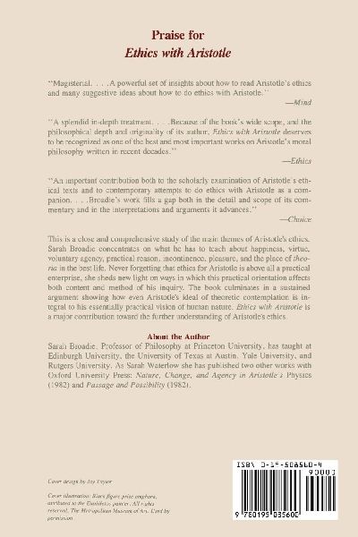 Ethics with Aristotle