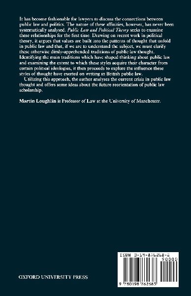 Public Law and Political Theory