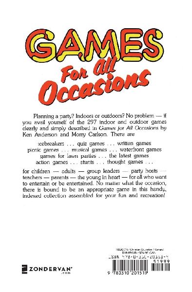 The Games for All Occasions