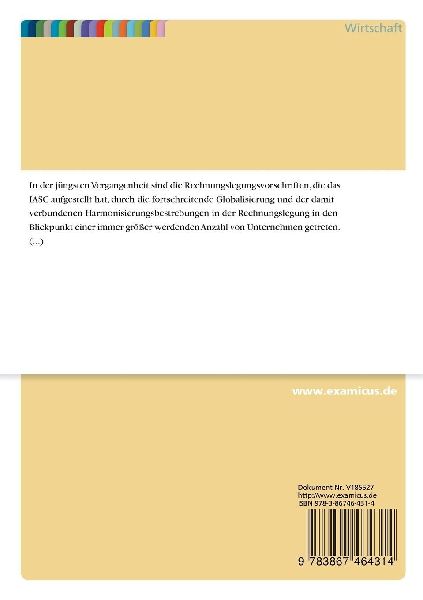 Bilanzierung des Sachanlagevermögens nach HGB und IAS