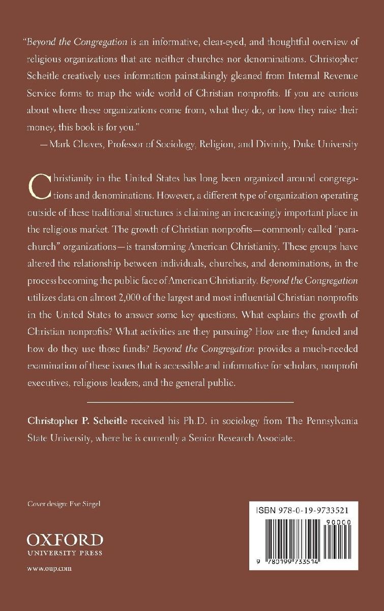 Beyond the Congregation
