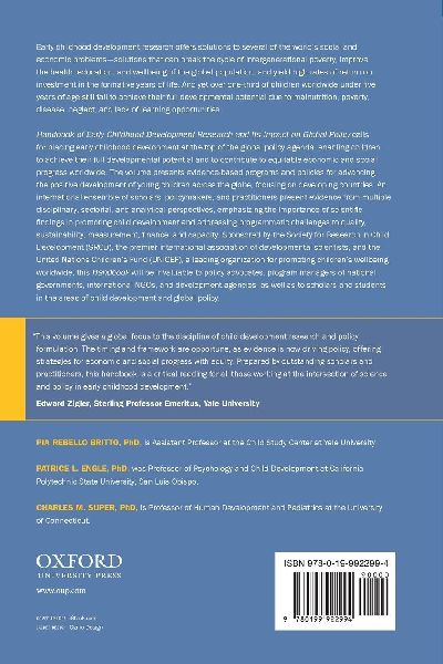Handbook of Early Childhood Development Research and Its Impact on Global Policy