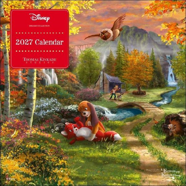 Disney Dreams Collection by Thomas Kinkade Studios 2027 Mini W...