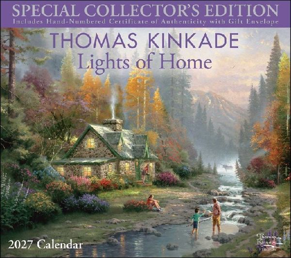 Thomas Kinkade Special Collector's Edition 2027 Deluxe Wa...