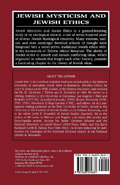 Jewish Mysticism and Jewish Ethics