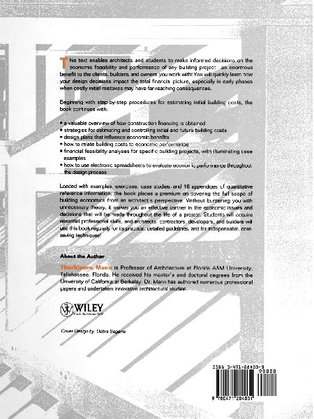 Building Economics for Architects