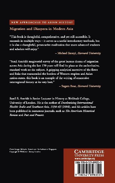 Migration and Diaspora in Modern Asia
