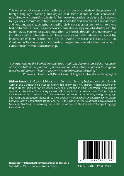 From Foreign Language Education to Education for Intercultural Citizenship