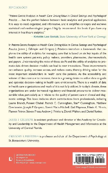 Patient-Centric Analytics in Health Care