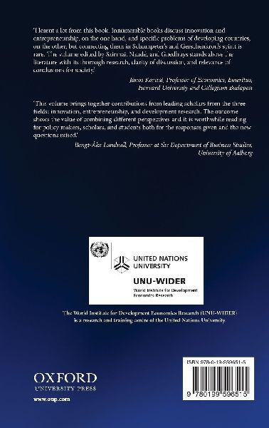 Entrepreneurship, Innovation, and Economic Development