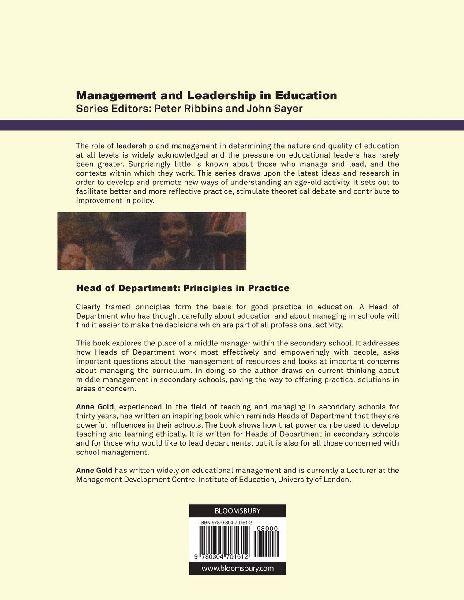 Head of Department