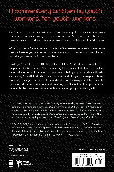A Youth Worker's Commentary on John, Vol 1