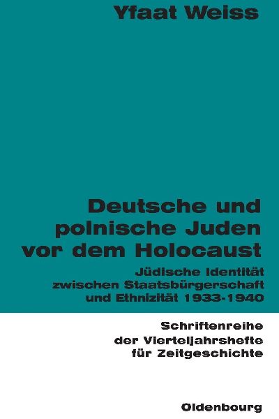 Deutsche und polnische Juden vor dem Holocaust