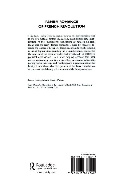 Family Romance of the French Revolution