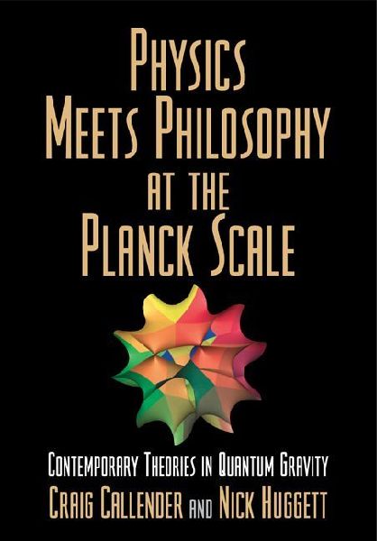 Physics Meets Philosophy at the Planck Scale