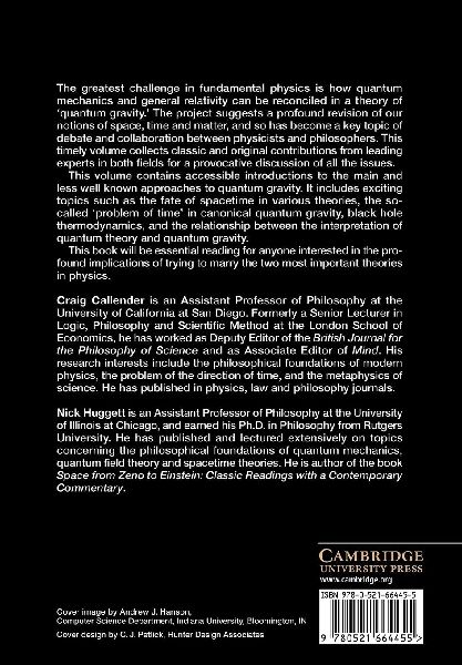 Physics Meets Philosophy at the Planck Scale