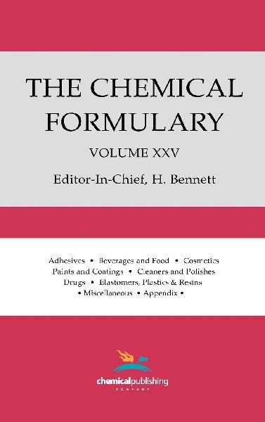 The Chemical Formulary, Volume 25