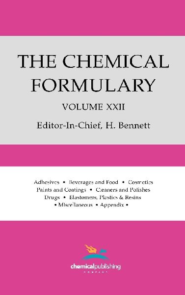 The Chemical Formulary Volume 22