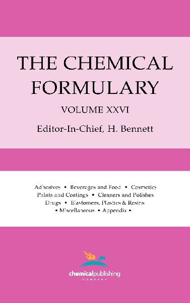 The Chemical Formulary, Volume 26