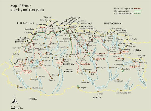 Trekking in Bhutan