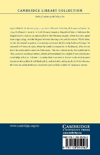The Life and Letters of Ogier Ghiselin de Busbecq