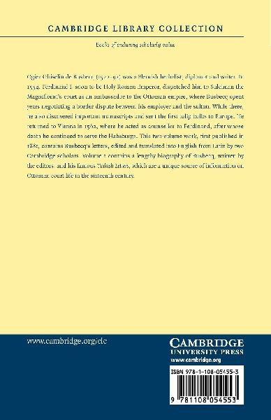 The Life and Letters of Ogier Ghiselin de Busbecq
