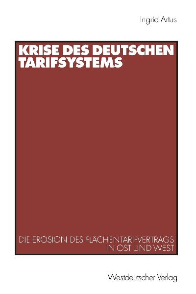 Krise des deutschen Tarifsystems